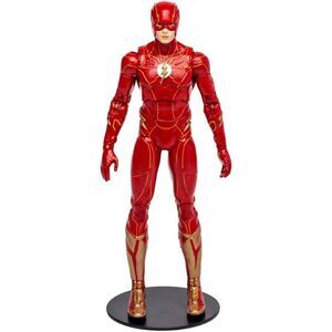 McFarlane Toys DC Multiverse Flash Movie 7" Action Figure w/ 22 Moving Part, Red